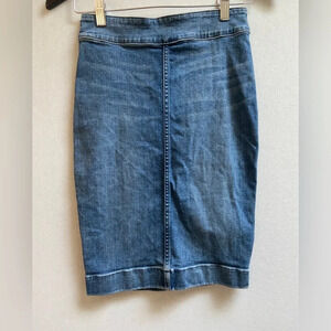 Wilfred Free Aritzia jean  pencil denim skirt Sz 2
